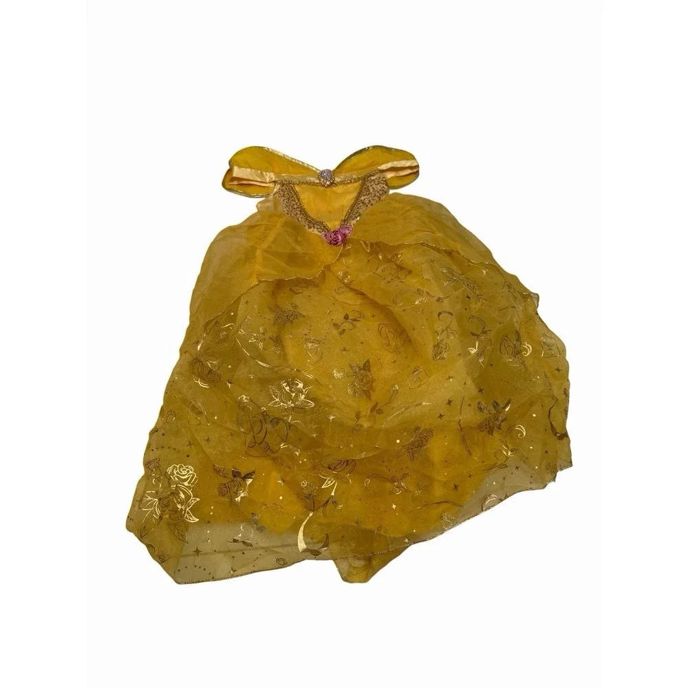 Disney Store Beauty And The Beast Belle Costume Girls Dress Up Halloween 9/10